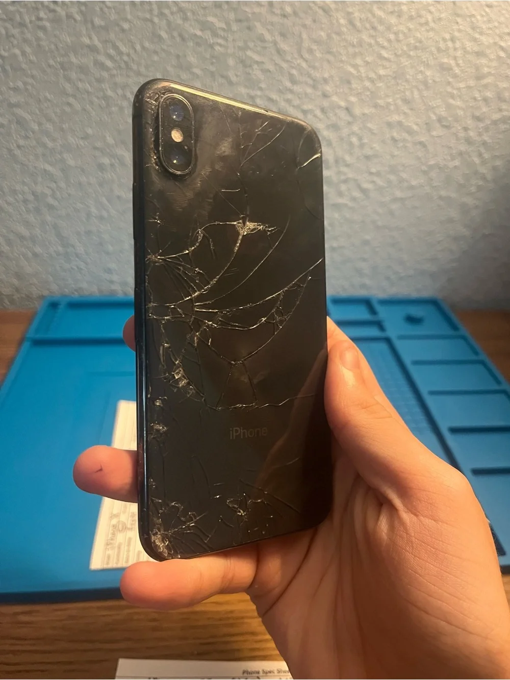 iPhone X 64GB Unlocked – Cracked Front & Back – Fully Functional